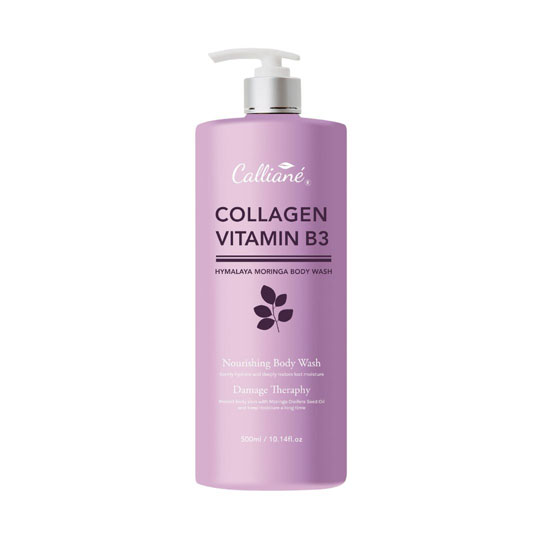 Sữa Tắm Trắng Da, Tẩy Da Chết Calliané Himalaya Moringa (500ml)