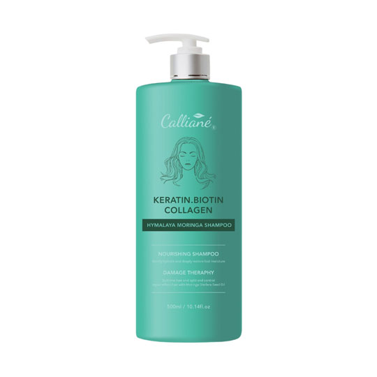 Dầu Gội Keratin, Biotin, Collagen Calliané Himalaya Moringa (500ml)