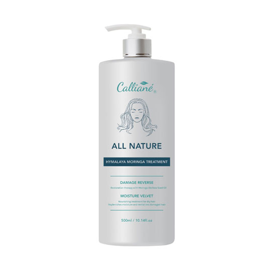Dầu Phục Hồi Tóc Keratin, Biotin, Collagen Calliané Himalaya Moringa (500ml)
